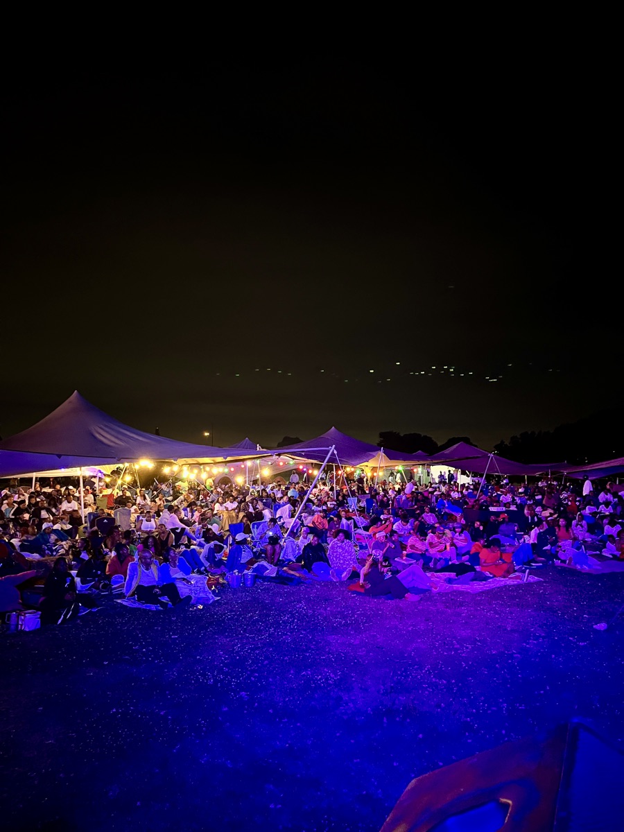Thousands at Outdoor Movie Night